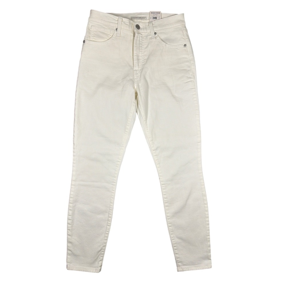 Lucky Brand‎ Bridgette High Rise Skinny Jeans White 6/28 7W14854